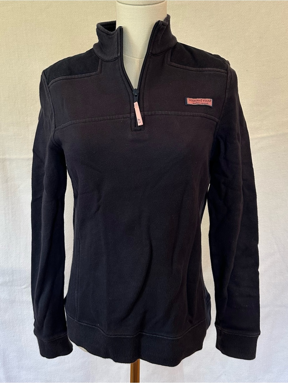 Vineyard Vines Navy Women's Quarter-zip Sweatshirt